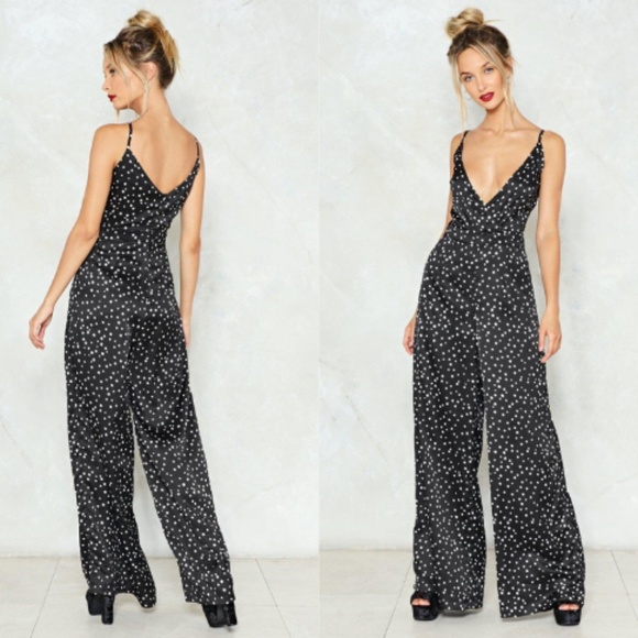 Nasty Gal Pants - Nasty Gal Black Jumpsuit Sz 4